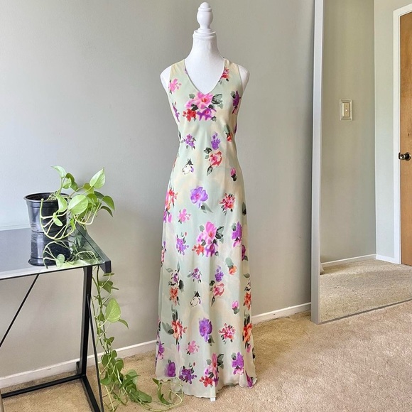 VINTAGE MAXI DRESS - Picture 1 of 5